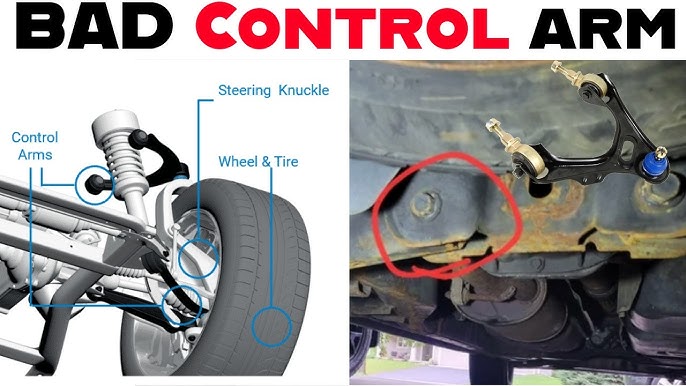 How to Tell If a Control Arm Is Bad: Diagnose Ball Joint vs Bushing Failure