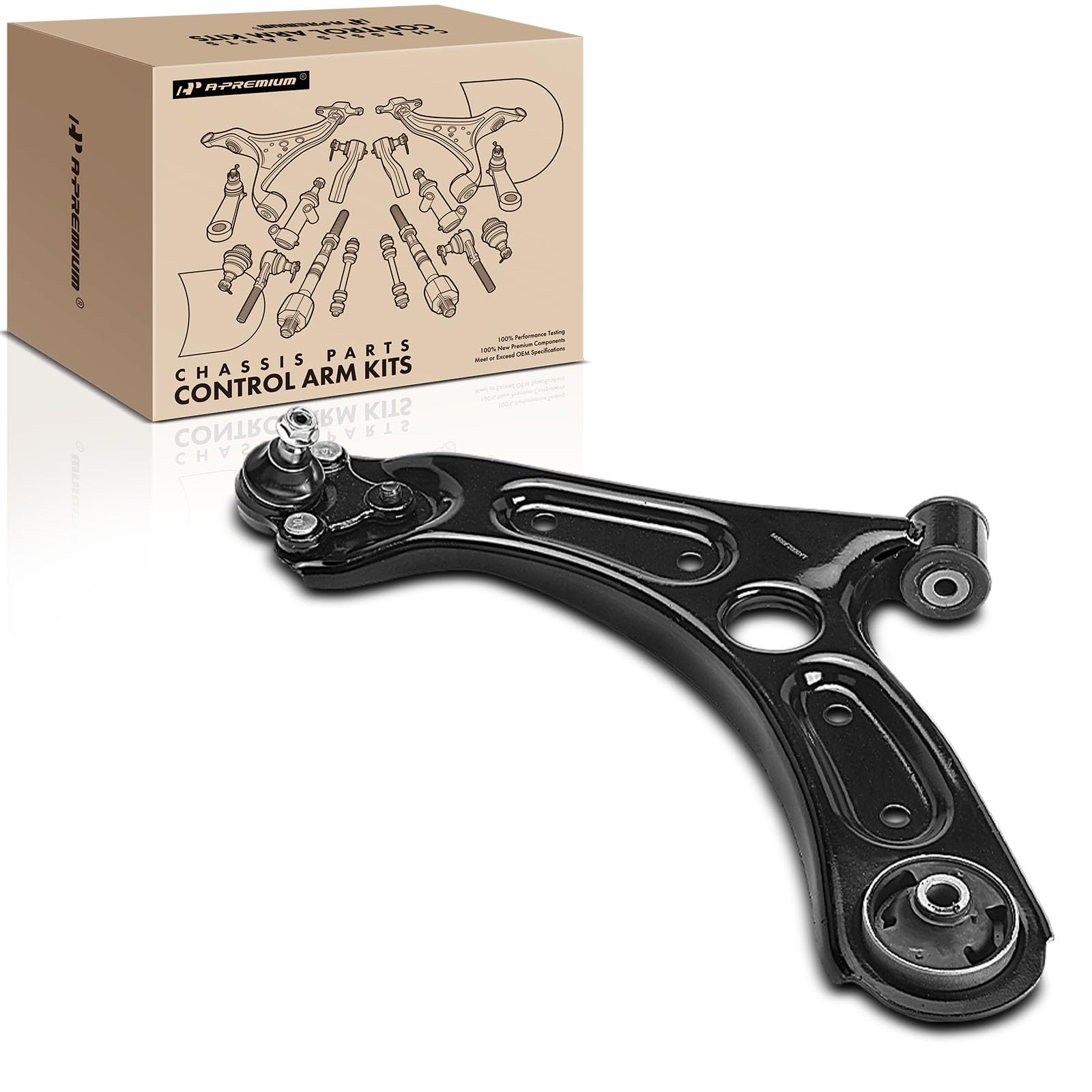 Amazon.com: A-Premium Front Left Lower Control Arm, with Ball Joint & Bushing | Compatible with Hyundai Elantra 2017-2020, Elantra GT 2018-2020, Kona 2018-2023 & Kia Forte 2019-2023, Forte5 2020-2023 : Automotive