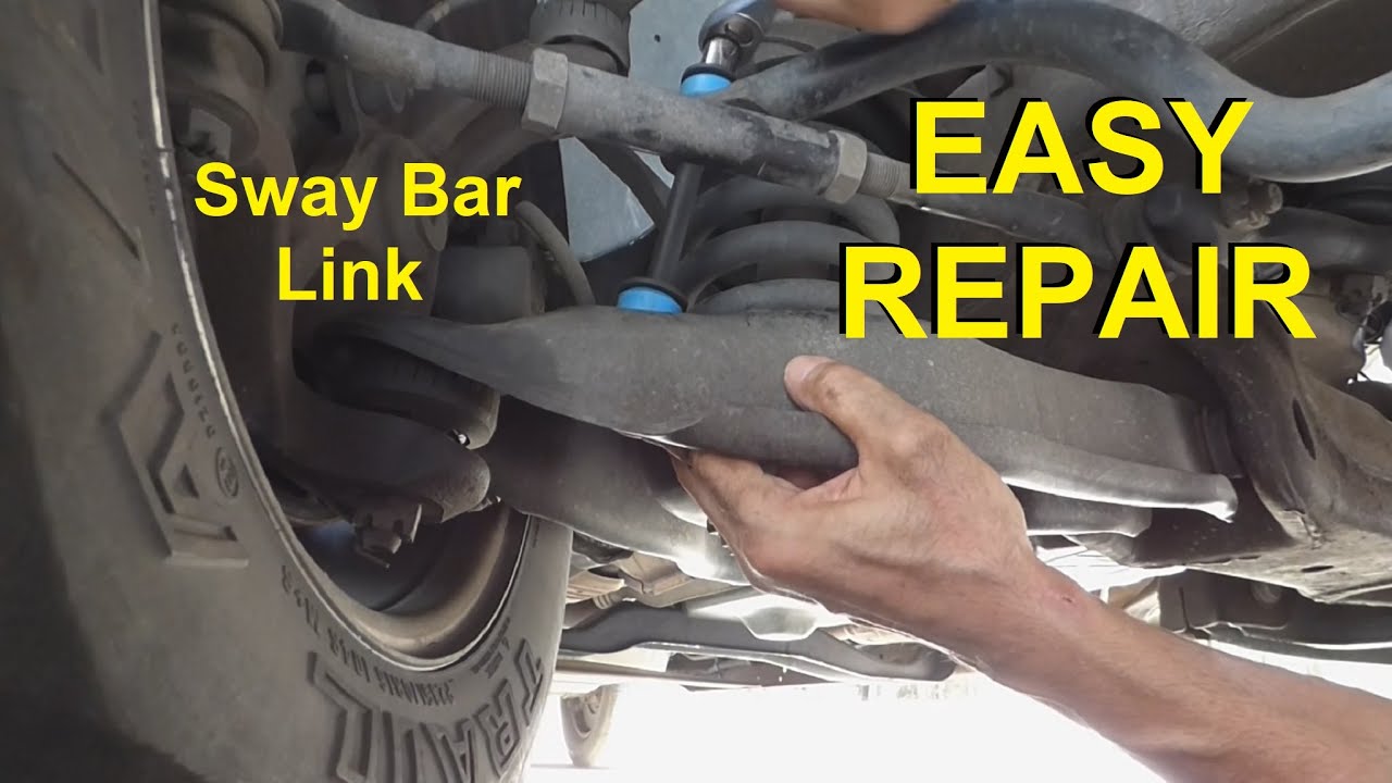 Sway Bar Link Inspection: The Load-State Rule That Ends Misdiagnosis