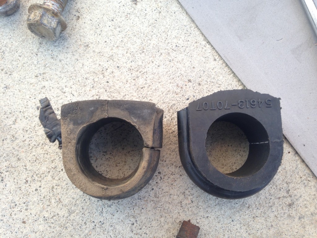 Stabilizer Bar Bushing Replacement: Diagnose First, Then Choose Rubber or Poly