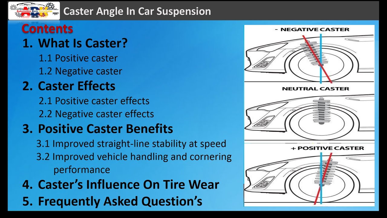Wheel Alignment Caster Adjustment: A Technician's Guide to Diagnosis and Setup