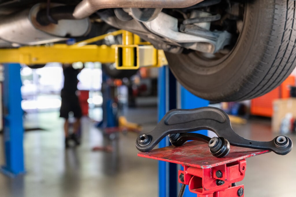 How to Replace Control Arms and Bushings to Fix a Bouncy Suspension