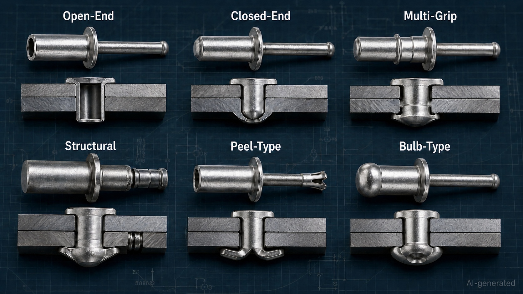 Blind Rivet Guide: Types, Sizes, Uses & Installation | JLCMC